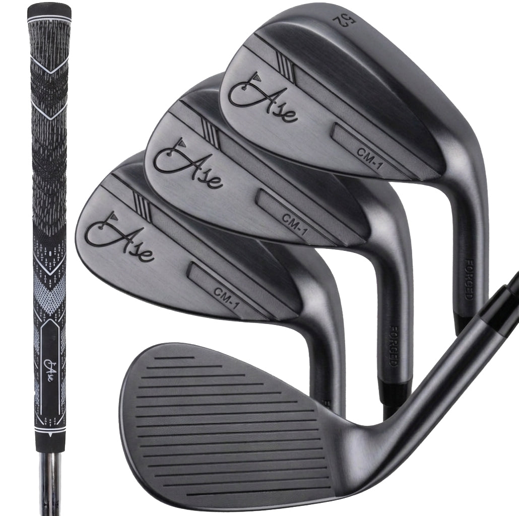 Ase BLACKOUT 3-Piece Wedge Set (52,56,60)